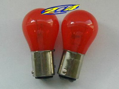 2 Ampoules 1157 Rouge 21/21W